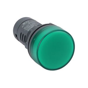 Сигнальная лампа SB7 моноблочная 22мм зеленая LED 24В DC