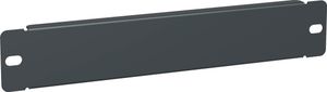 Фальш-панель 1U для шкафа 10" серии LINEA WS черная ITK