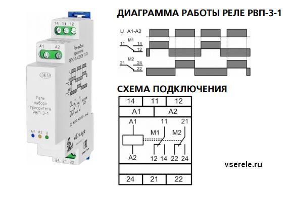 Схема поочередного включения нагрузки