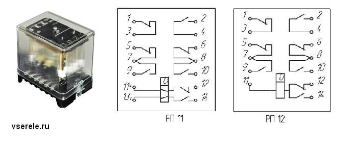 Рп 11 реле схема