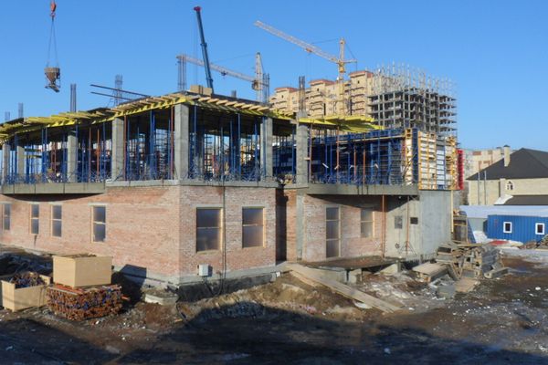 Выполнено строительство первого этажа здания Оренбургского РДУ