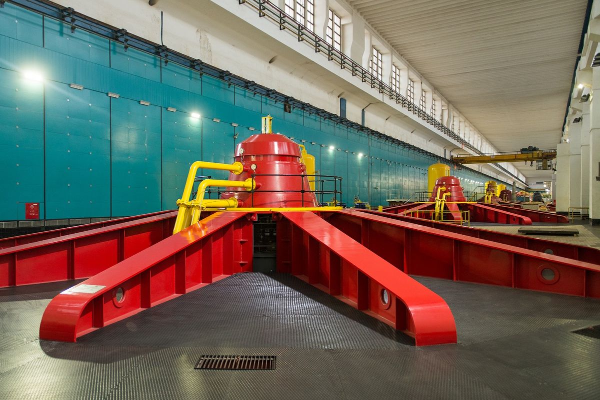 На Волжской ГЭС приступили к модернизации гидроагрегата № 16