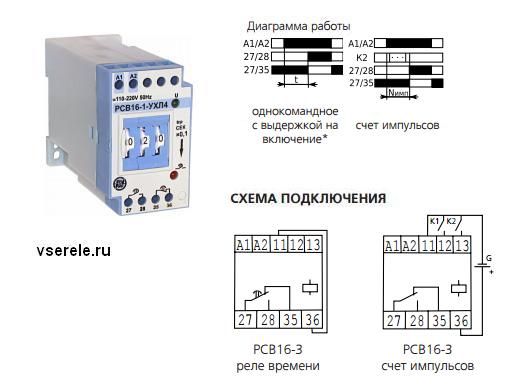 Рсв 13 схема подключения