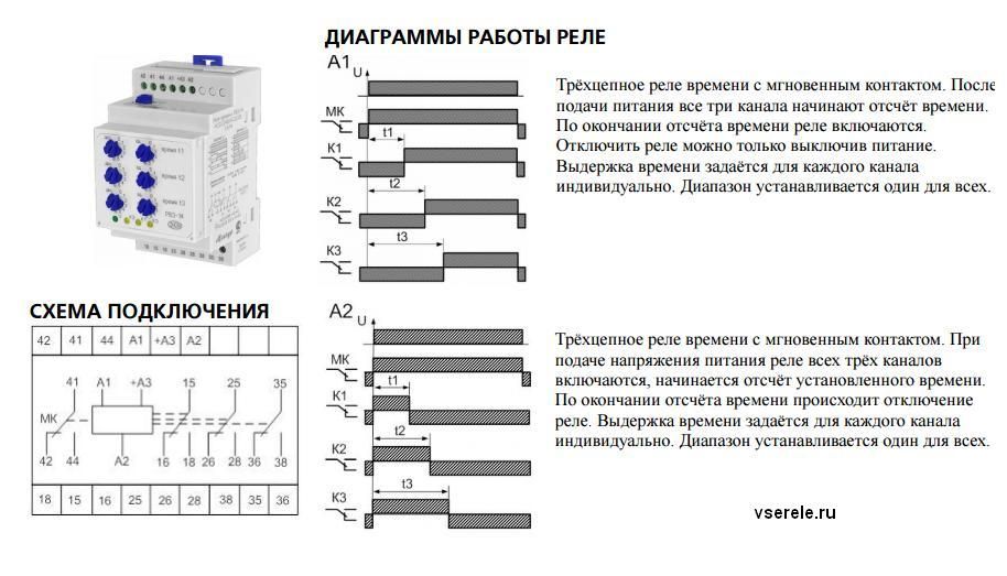 Реле времени rv 01 схема подключения