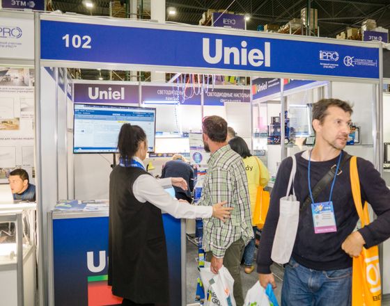 Компания Uniel представит на своем стенде актуальные новинки и текущий ассортимент продукции
