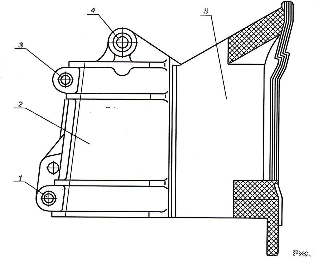 Чертеж ковша экг 5