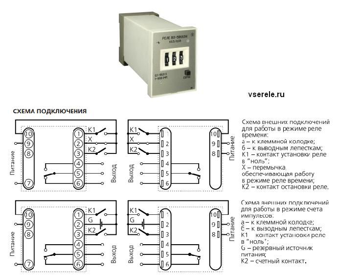 Вл 64ухл4 схема описание работы