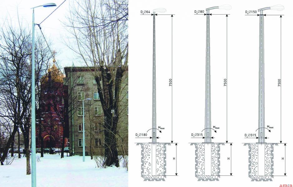 ПРОДАМ: Опора квартальная для воздушной подводки питания (ОГККВ)