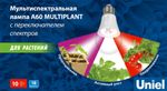 Мультиспектральная лампа A60 Multipplant от Uniel для оптимального роста растений
