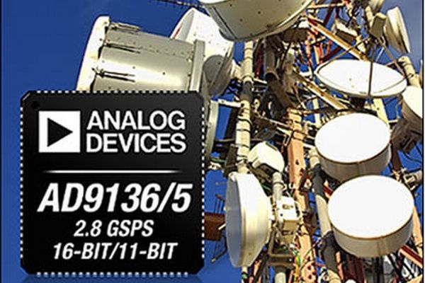 EBV представляет Analog Devices: AD9136 — сдвоенный 16-битный ЦАП со скоростью преобразования 2.8 млрд выборок в секунду семейства TxDAC+