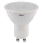 Лампа светодиодная LED 6 Вт GU10 3000К 480Лм спот 220 В (замена 50Вт) OSRAM 4058075581449 LEDVANCE