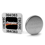Батарейка для часов ENERGIZER Silver Oxide SR364/363 1.55V (упаковка 1шт)