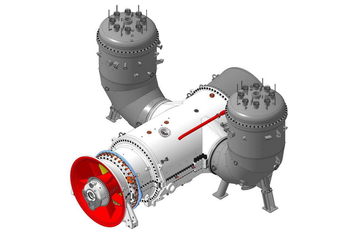 Газовая турбина ГТЭ-170
